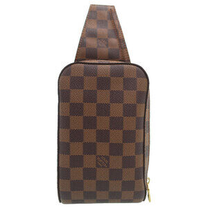 Louis Vuitton Damier Ebene Geronimos Body Crossbody Bag Brown